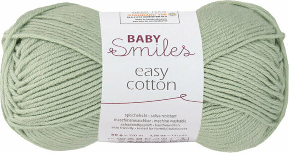 Strickgarn Schachenmayr Baby Smiles Easy Cotton 01090 Grey Strickgarn - 1