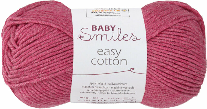 Kötőfonal Schachenmayr Baby Smiles Easy Cotton 01136 Raspberry