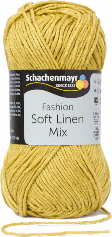 Νήμα Πλεξίματος Schachenmayr Soft Linen Mix 00073 Anise Νήμα Πλεξίματος