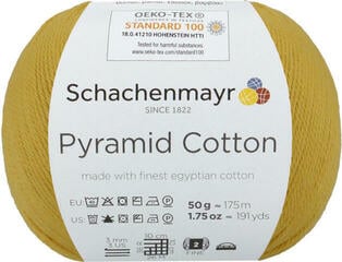 Filati per maglieria Schachenmayr Pyramid Cotton 00023 Corn Filati per maglieria