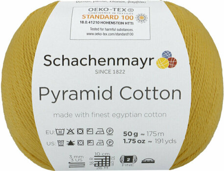 Pletací příze Schachenmayr Pyramid Cotton 00023 Corn - 1