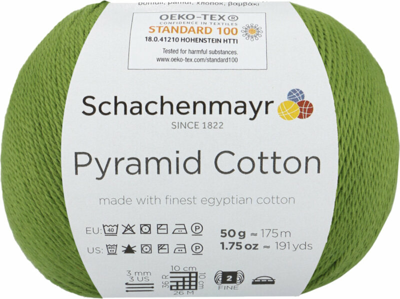 Przędza dziewiarska Schachenmayr Pyramid Cotton 00071 Moss