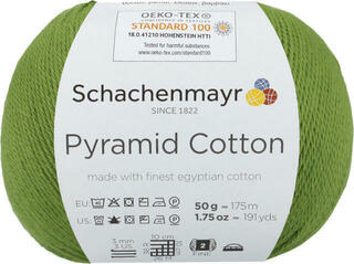 Fire de tricotat Schachenmayr Pyramid Cotton 00071 Moss Fire de tricotat