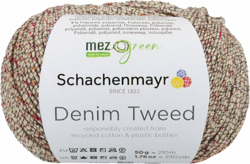 Knitting Yarn Schachenmayr Denim Tweed 00002 Pebble