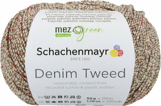Fil à tricoter Schachenmayr Denim Tweed 00002 Pebble - 1