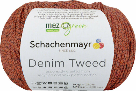 Filati per maglieria Schachenmayr Denim Tweed 00025 Papaya - 1