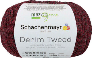 Fire de tricotat Schachenmayr Denim Tweed 00030 Cherry Fire de tricotat