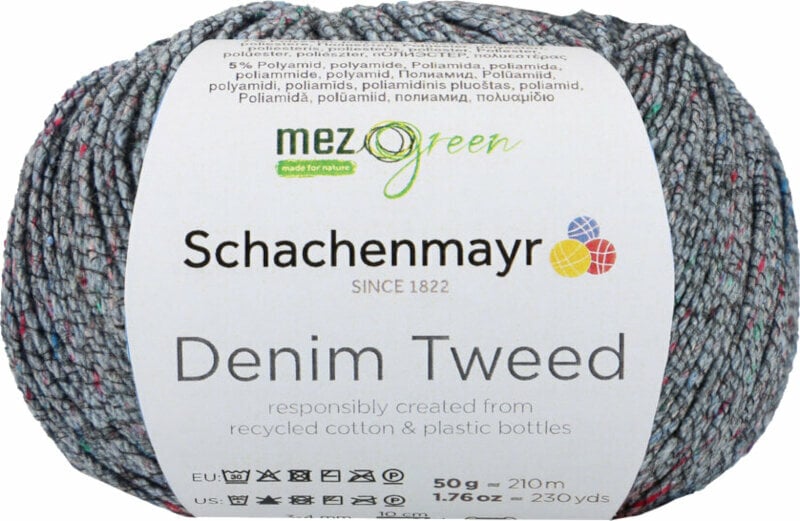 Knitting Yarn Schachenmayr Denim Tweed 00050 Denim