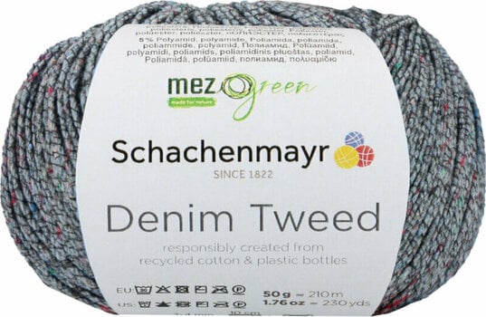 Knitting Yarn Schachenmayr Denim Tweed 00050 Denim - 1