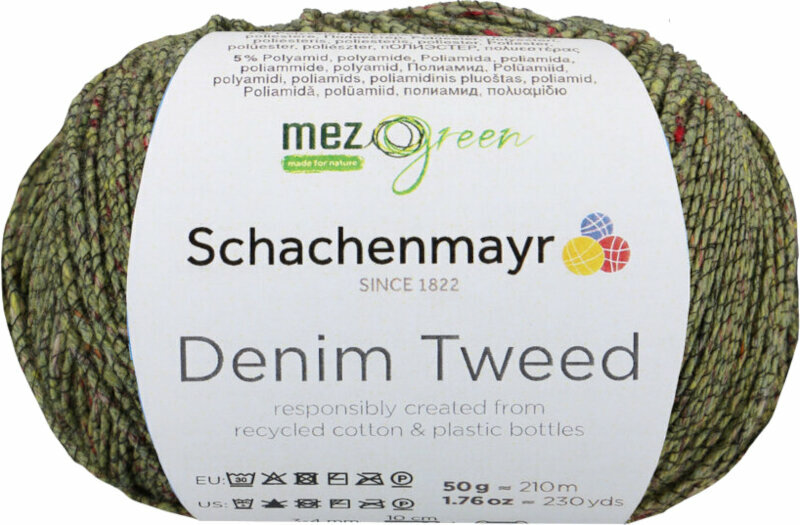 Knitting Yarn Schachenmayr Denim Tweed 00072 Apple Knitting Yarn