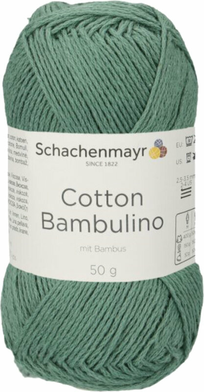 Hilo de tejer Schachenmayr Cotton Bambulino 00071 Hilo de tejer