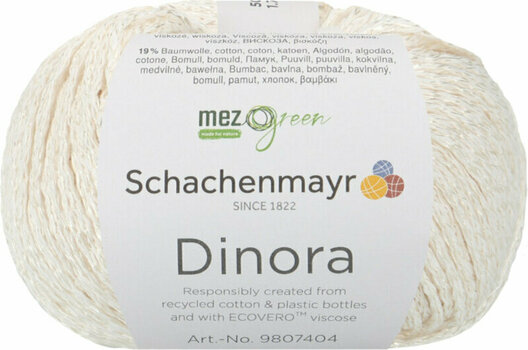 Knitting Yarn Schachenmayr Dinora 00002 Nature - 1