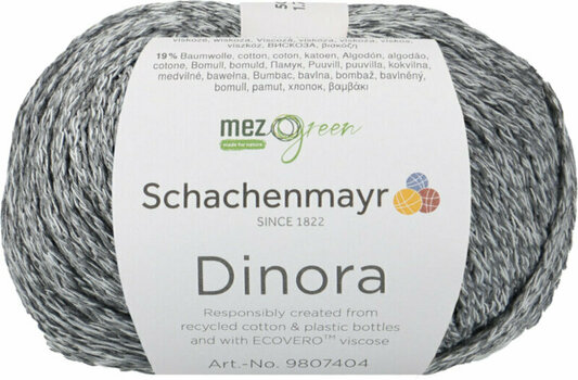 Knitting Yarn Schachenmayr Dinora 00092 Gray - 1
