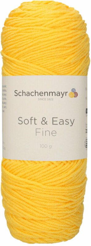 Pređa za pletenje Schachenmayr Soft & Easy Fine 00022 Sun
