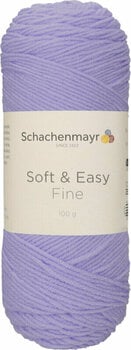Плетива прежда Schachenmayr Soft & Easy Fine 00045 Lilac - 1