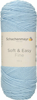 Knitting Yarn Schachenmayr Soft & Easy Fine 00052 Light Blue Knitting Yarn - 1