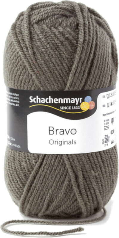 Knitting Yarn Schachenmayr Bravo Originals 08347 Loden Knitting Yarn