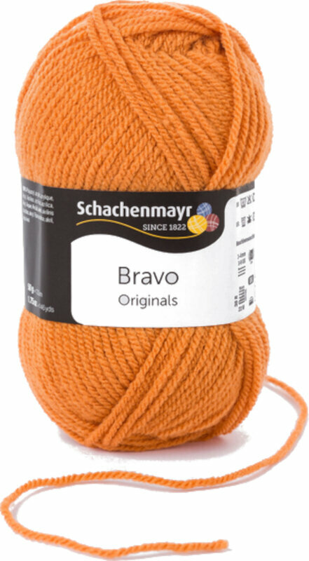 Knitting Yarn Schachenmayr Bravo Originals 08360 Amber Knitting Yarn