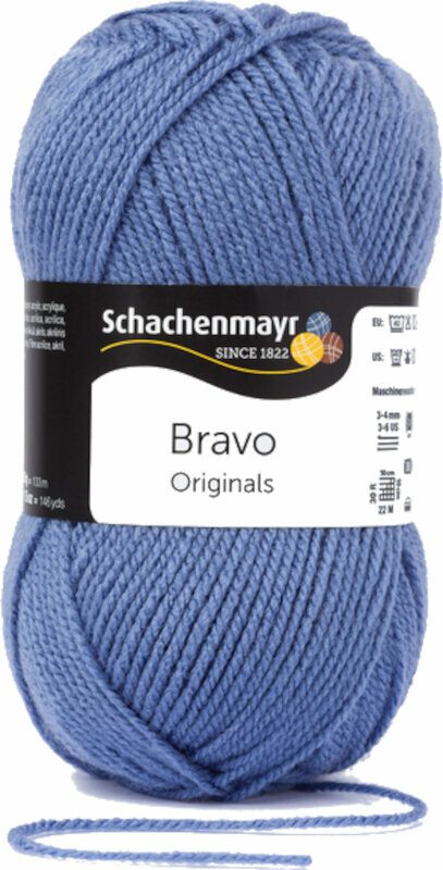 Knitting Yarn Schachenmayr Bravo Originals 08362 Airforce