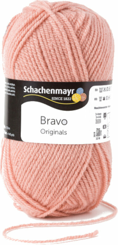 Knitting Yarn Schachenmayr Bravo Originals 08346 Peach