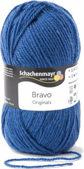 Knitting Yarn Schachenmayr Bravo Originals 08340 Cobalt - 1