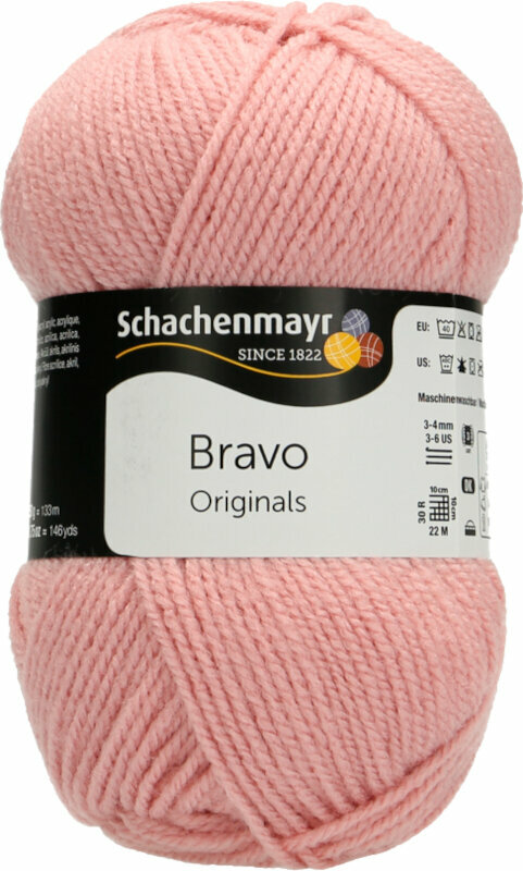 Плетива прежда Schachenmayr Bravo Originals 08379 Dusky Pink