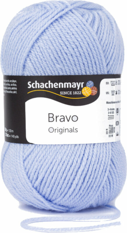 Knitting Yarn Schachenmayr Bravo Originals 08369 Serenity