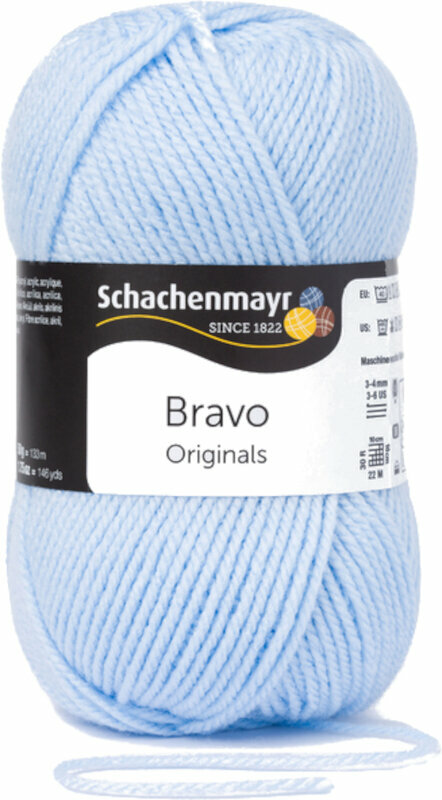 Fil à tricoter Schachenmayr Bravo Originals 08363 Glacier