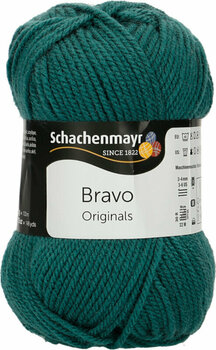 Fios para tricotar Schachenmayr Bravo Originals 08068 Teal - 1
