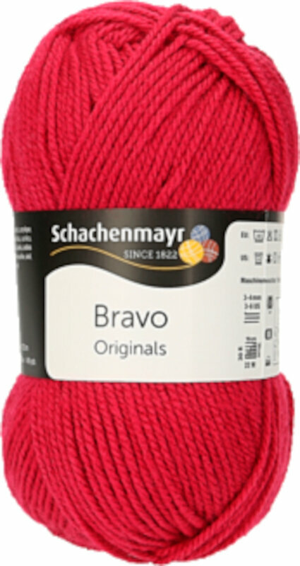 Knitting Yarn Schachenmayr Bravo Originals 08032 Girly Pink