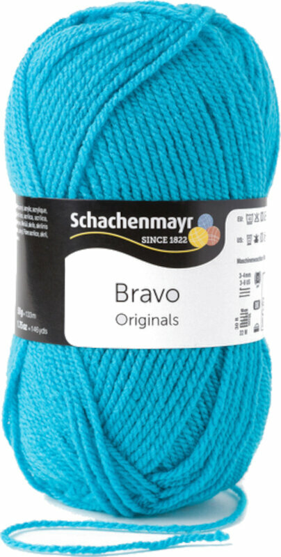 Fios para tricotar Schachenmayr Bravo Originals Fios para tricotar 08328 Atlantis