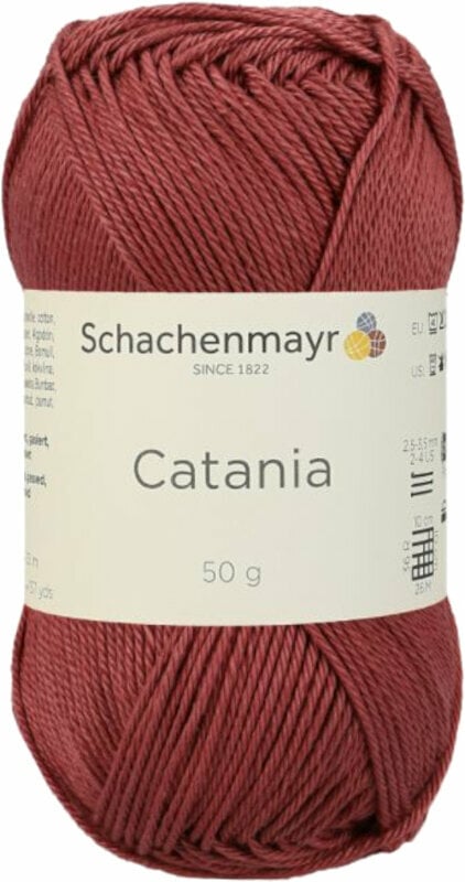 Hilo de tejer Schachenmayr Catania 00396 Marsala Red Hilo de tejer