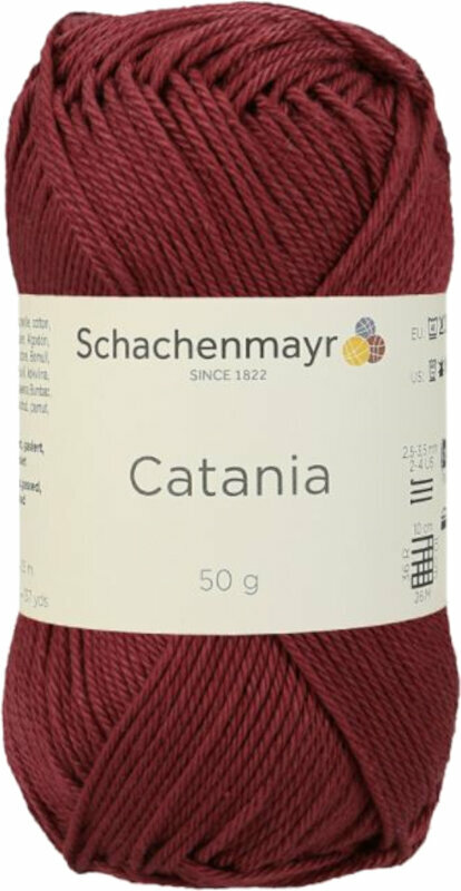 Fil à tricoter Schachenmayr Catania 00425 Burgundy