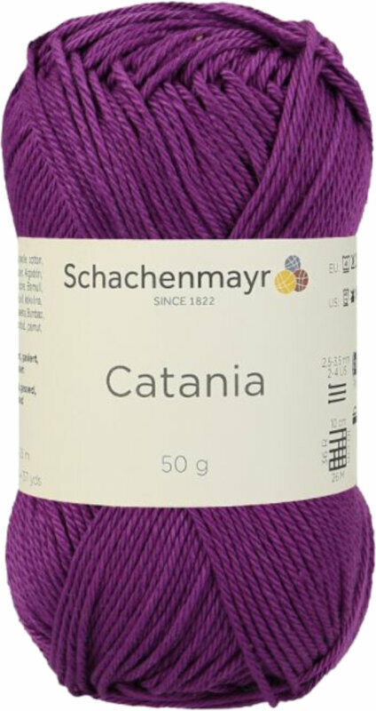 Knitting Yarn Schachenmayr Catania 00282 Phlox Knitting Yarn