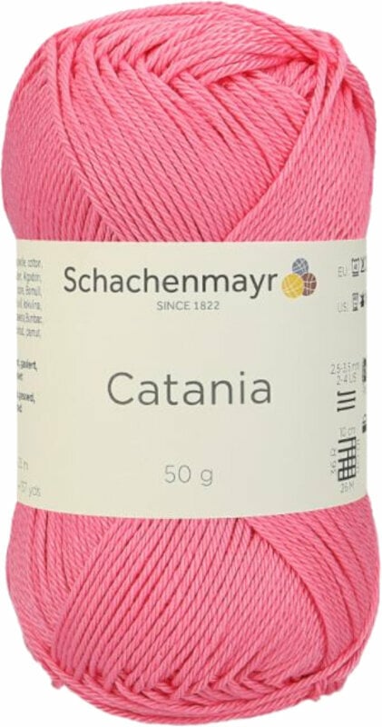 Плетива прежда Schachenmayr Catania 00225 Pink