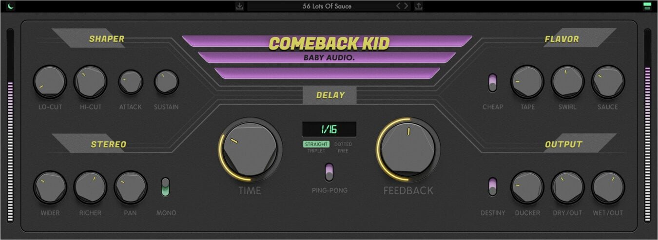 Wtyczka FX Baby Audio Comeback Kid (Produkt cyfrowy)