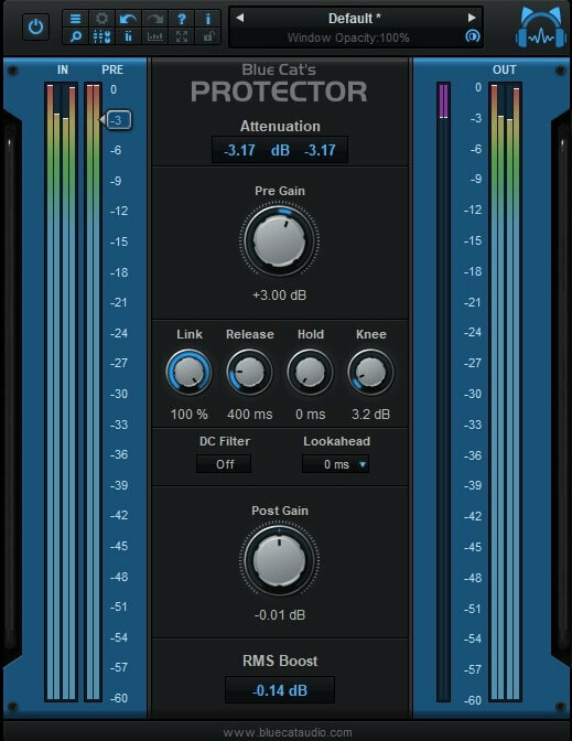 Wtyczka FX Blue Cat Audio Protector (Produkt cyfrowy)