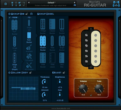 Virtuális effekt Blue Cat Audio Re-Guitar (Digitális termék) - 1