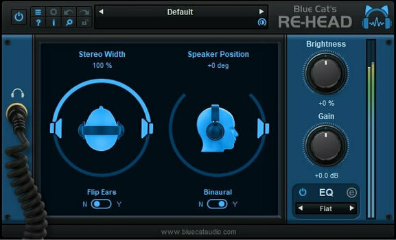 Logiciel de studio Plugins d'effets Blue Cat Audio Re-Head (Produit numérique) - 1