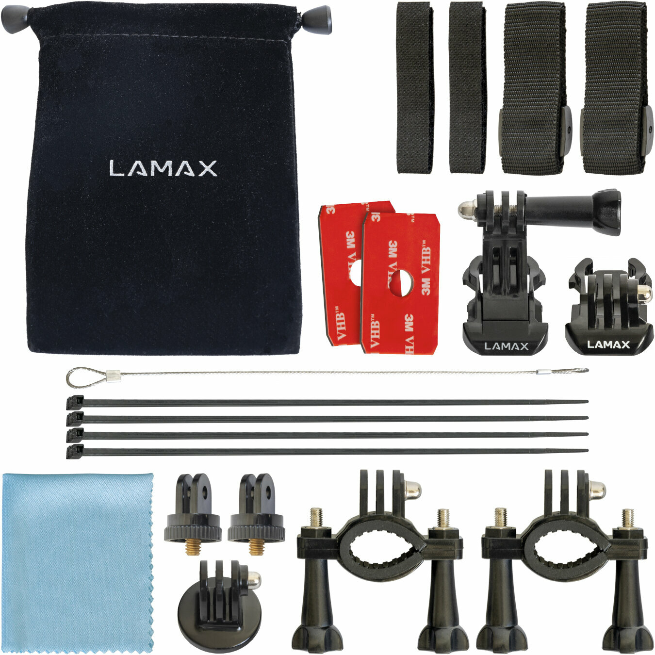 Basamento, pinze per telecamere azione LAMAX M Accessori