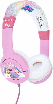 Fejhallgató gyerekeknek OTL Technologies Rainbow Peppa Pink - 1