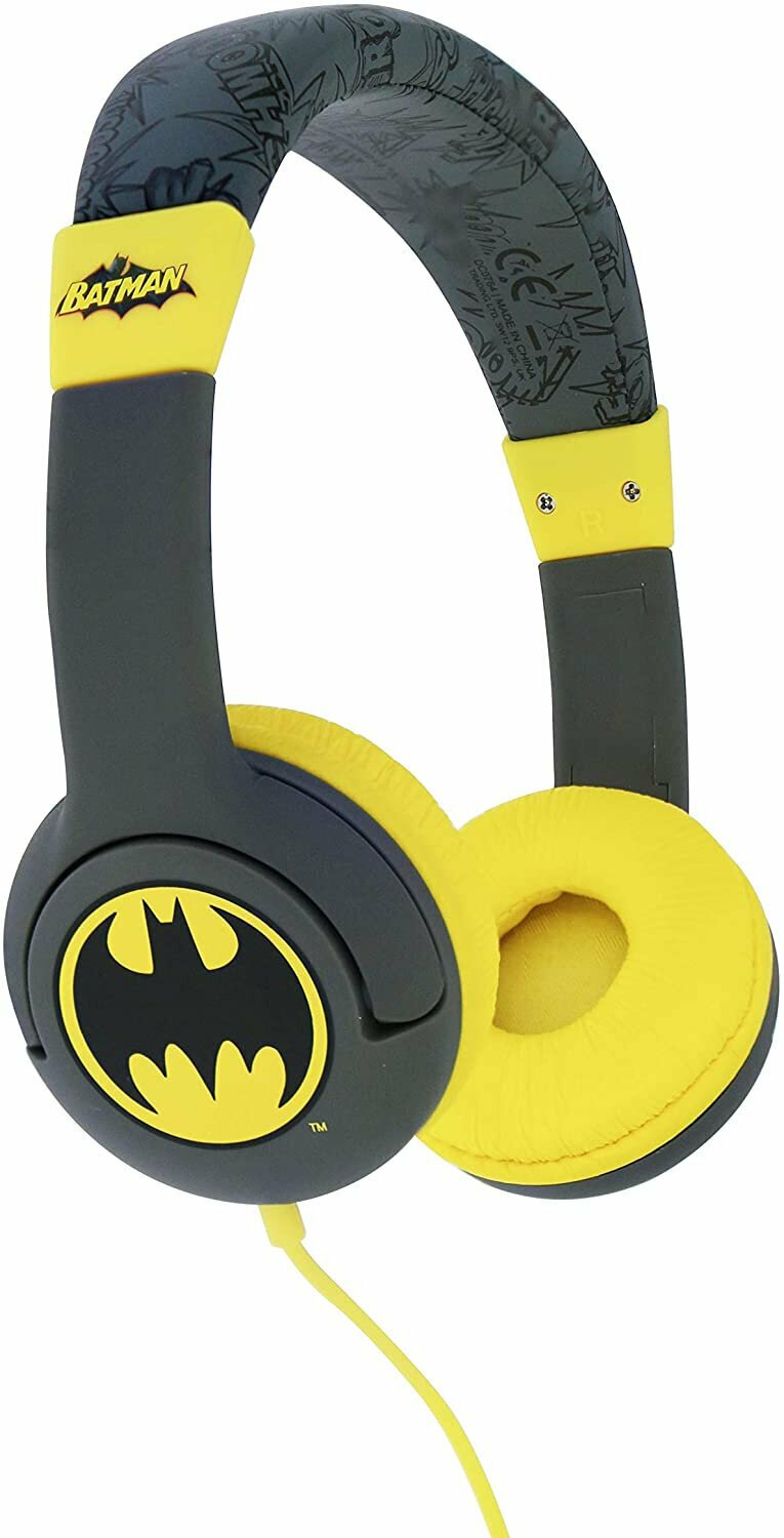 Slušalke za otroke OTL Technologies Batman Bat Signal Grey