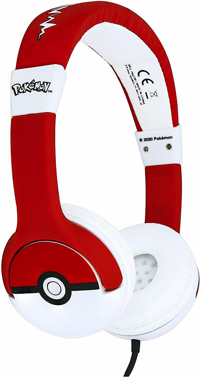 Headphones for children OTL Technologies Pokemon Pokeball Red