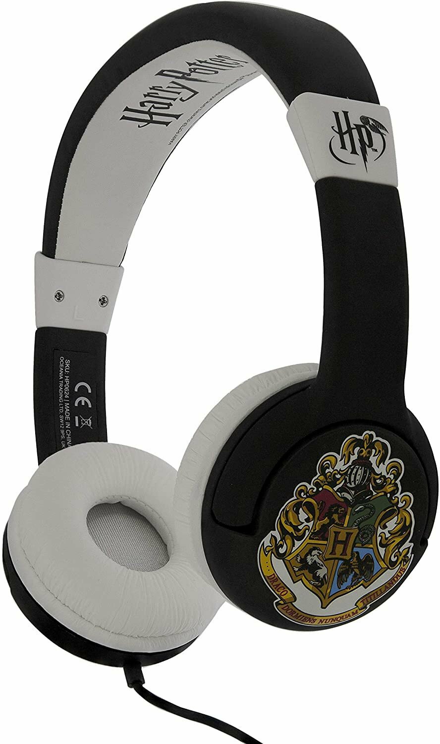 Słuchawki dla dzieci OTL Technologies Harry Potter Back To Hogwarts Junior Black