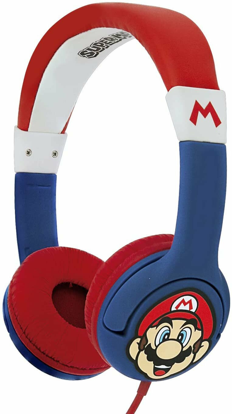 Écouteurs pour enfants OTL Technologies Super Mario Blue