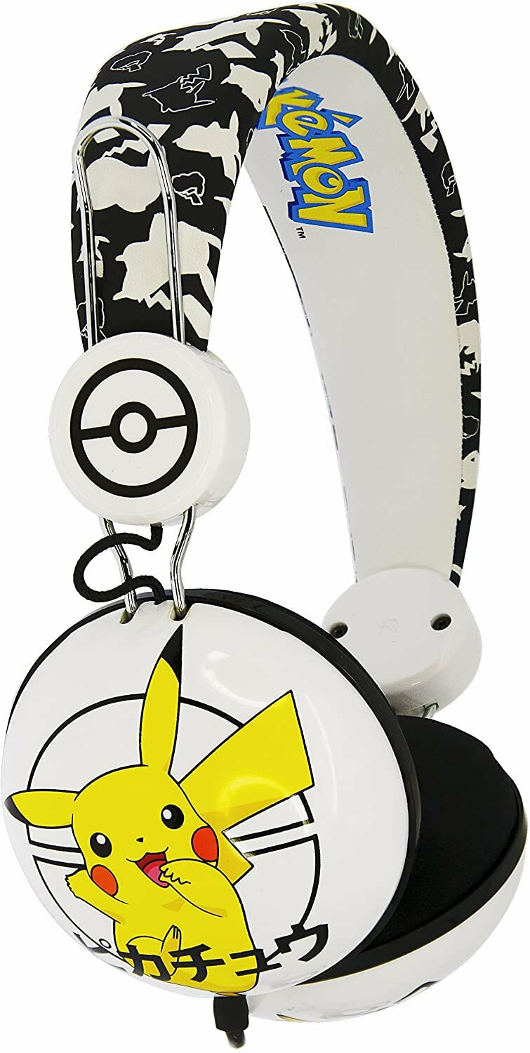 Headphones for children OTL Technologies Japanese Pikachu White