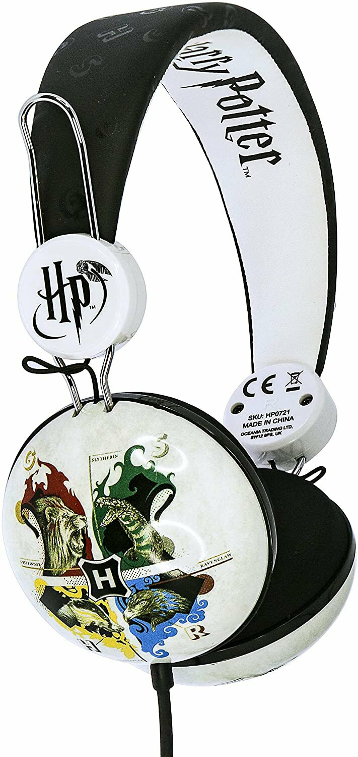 Ακουστικά για Παιδιά OTL Technologies Harry Potter Hogwarts Crest Λευκό