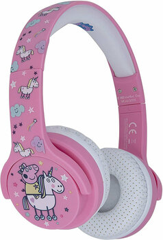 Hörlurar för barn OTL Technologies Peppa Pig Bluetooth Pink Hörlurar för barn - 1