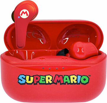 Slúchadlá pre deti OTL Technologies Super Mario Red - 1