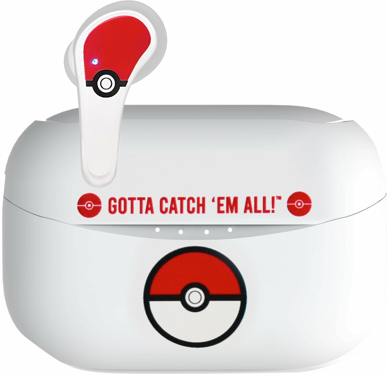 Slúchadlá pre deti OTL Technologies Pokémon Poké ball White